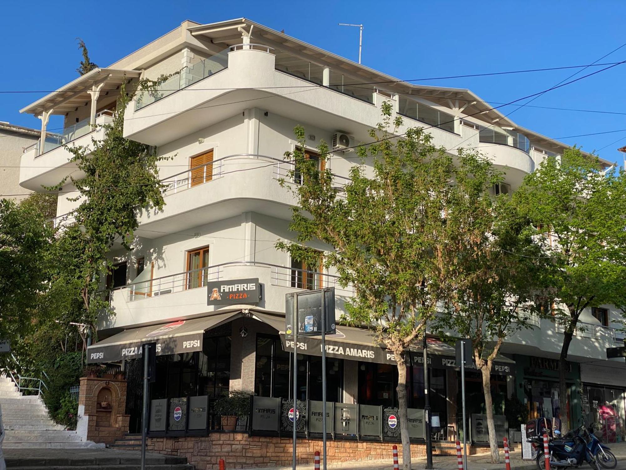 Hotel Metali Sarande Bagian luar foto