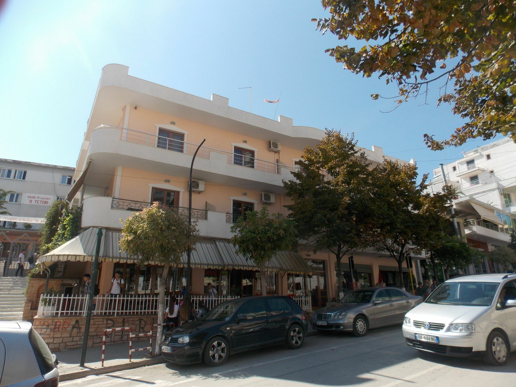 Hotel Metali Sarande Bagian luar foto